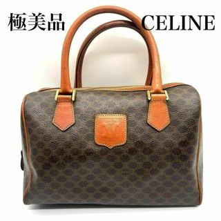 セリーヌ(celine)の人気モデル✨セリーヌ ハンドバッグ マカダム トリオンフ レザー ブラウン(ハンドバッグ)