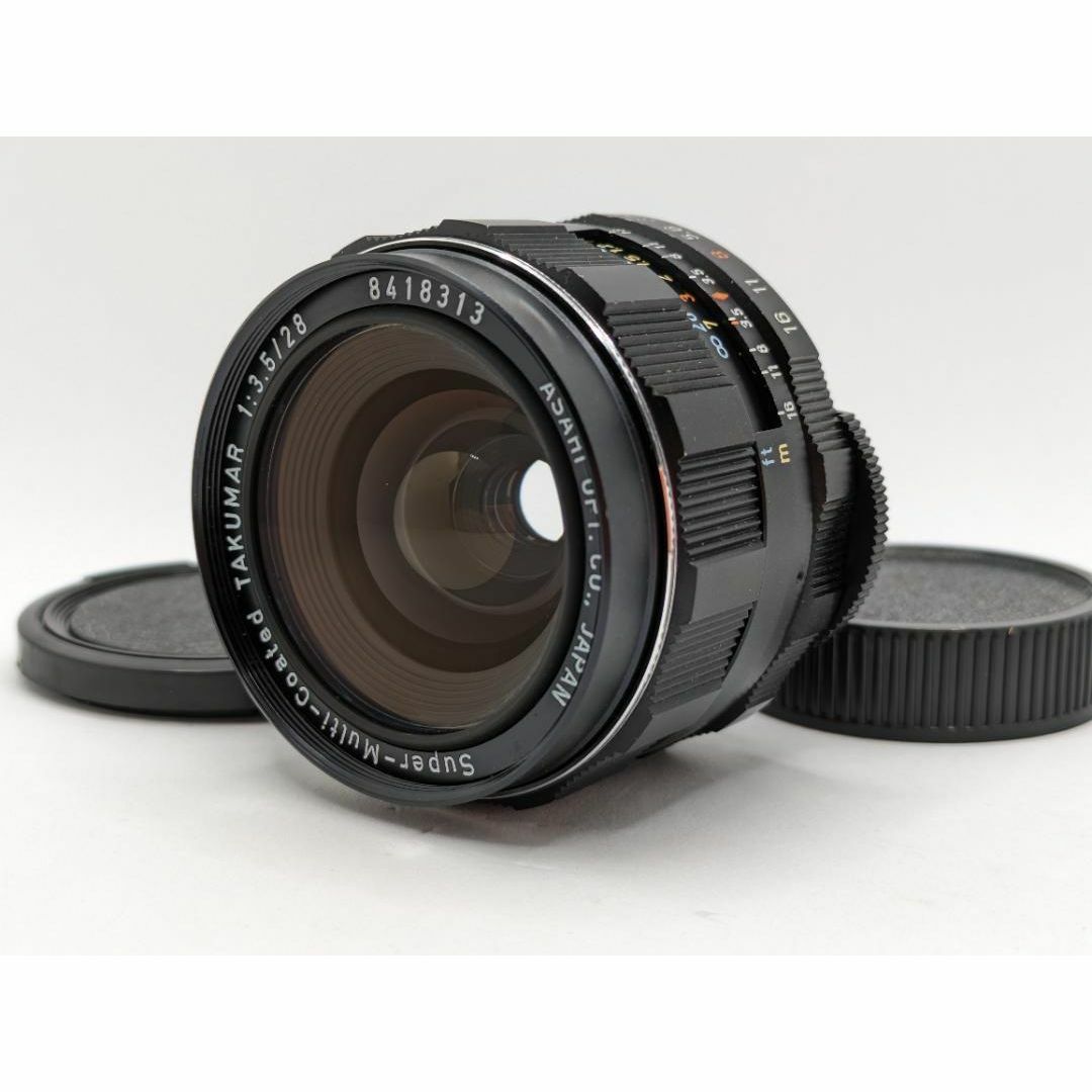 PENTAX(ペンタックス)のSuper Takumar 28mm f3.5【整備・試写済】50298 スマホ/家電/カメラのカメラ(レンズ(単焦点))の商品写真