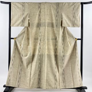 紬 身丈158.5cm 裄丈62cm 正絹 美品 名品 【中古】(着物)