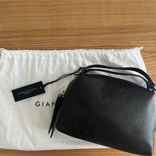 GIANNI CHIARINI ハンドバッグ ブラック