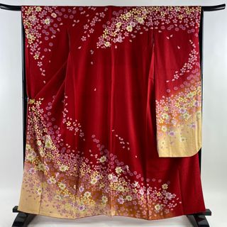 振袖 身丈161cm 裄丈66cm 正絹 美品 名品 【中古】(着物)