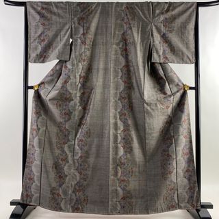 紬 身丈165.5cm 裄丈66.5cm 正絹 美品 秀品 【中古】(着物)