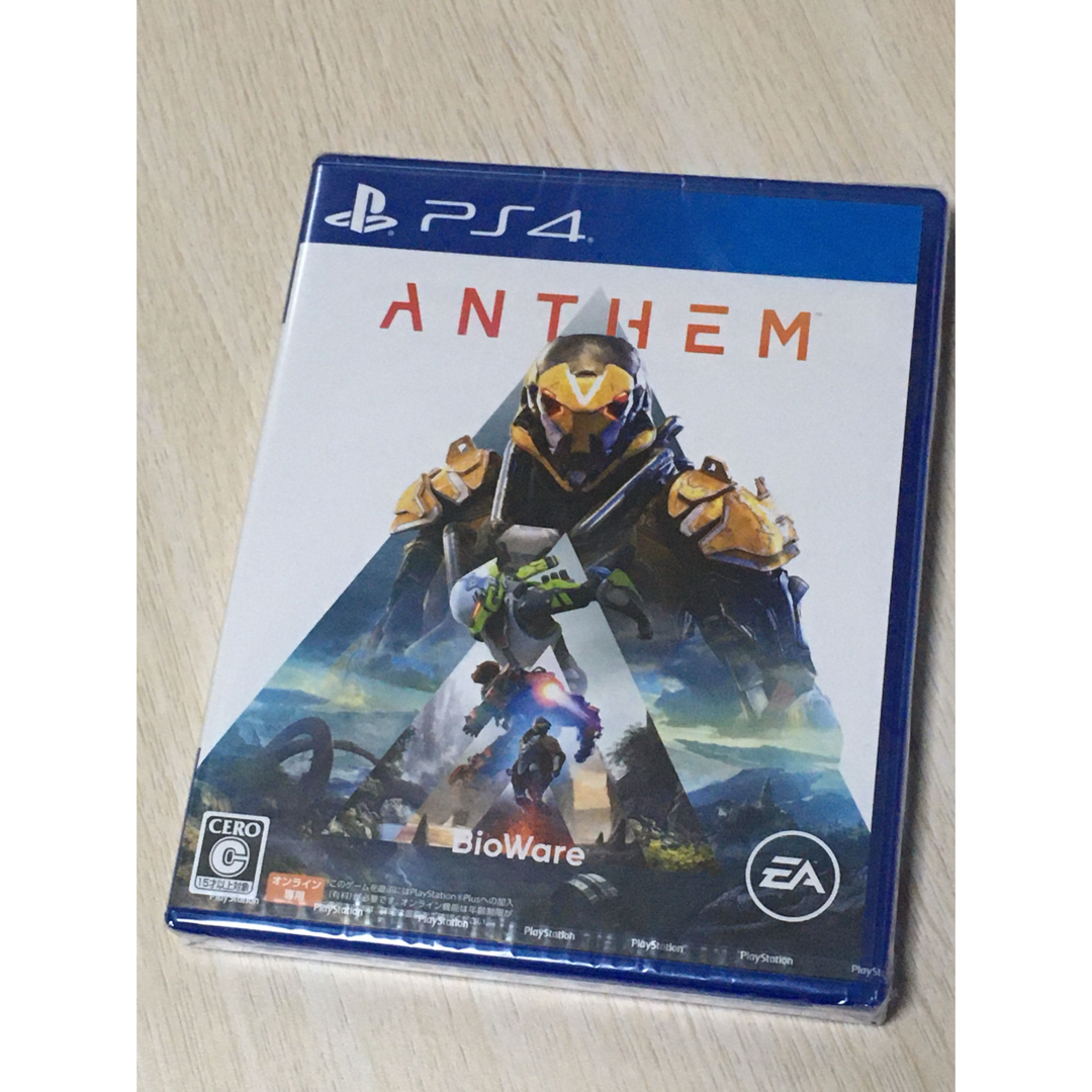 新品　未開封　PS4 プレイステーション4 Anthem(アンセム) エンタメ/ホビーのゲームソフト/ゲーム機本体(家庭用ゲームソフト)の商品写真