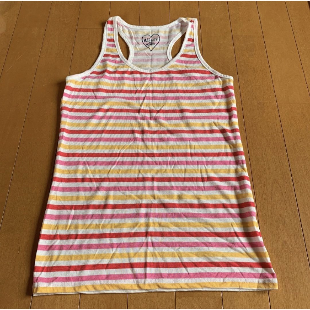 レディース　ミッキー　Tシャツ　タンクトップ　セット レディースのトップス(Tシャツ(半袖/袖なし))の商品写真