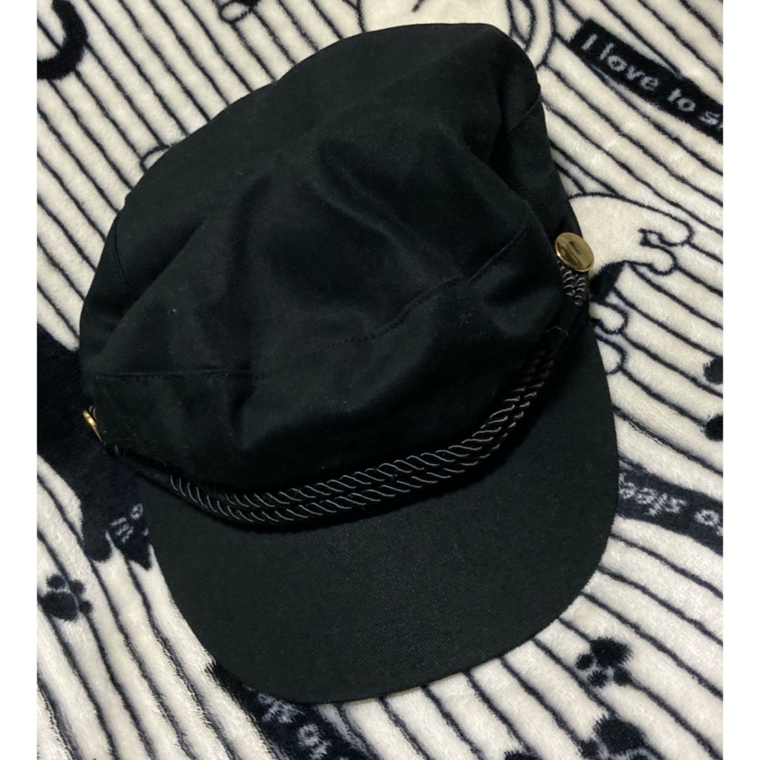 AZUL by moussy(アズールバイマウジー)の黒色キャスケットキャップ AZUL by moussy　アズールバイマウジー レディースの帽子(キャスケット)の商品写真