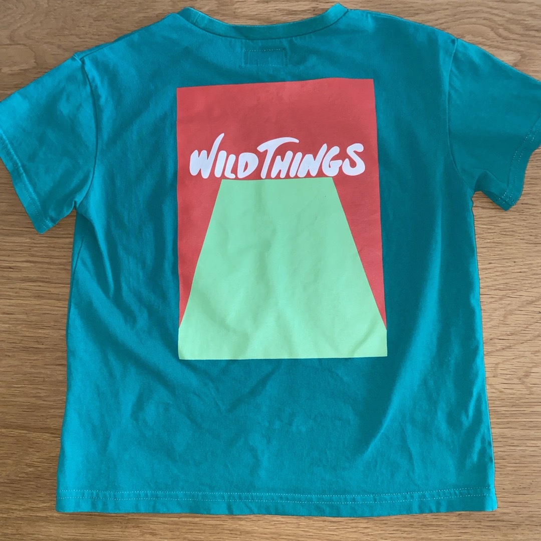 WILDTHINGS(ワイルドシングス)のWILD THINGS  半袖Tシャツ　130 キッズ/ベビー/マタニティのキッズ服女の子用(90cm~)(Tシャツ/カットソー)の商品写真