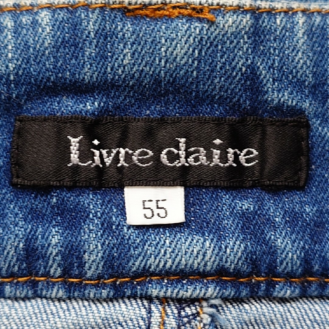 レディース デニムスカート ポケット付き Sサイズ レディースのスカート(ミニスカート)の商品写真