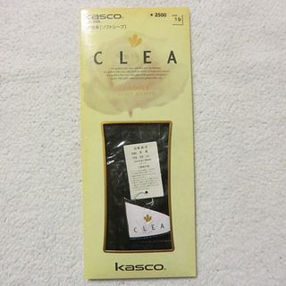 キャスコ(Kasco)のkasco CLEA ゴルフグローブ 黒 19サイズ レディース用 天然皮革(手袋)