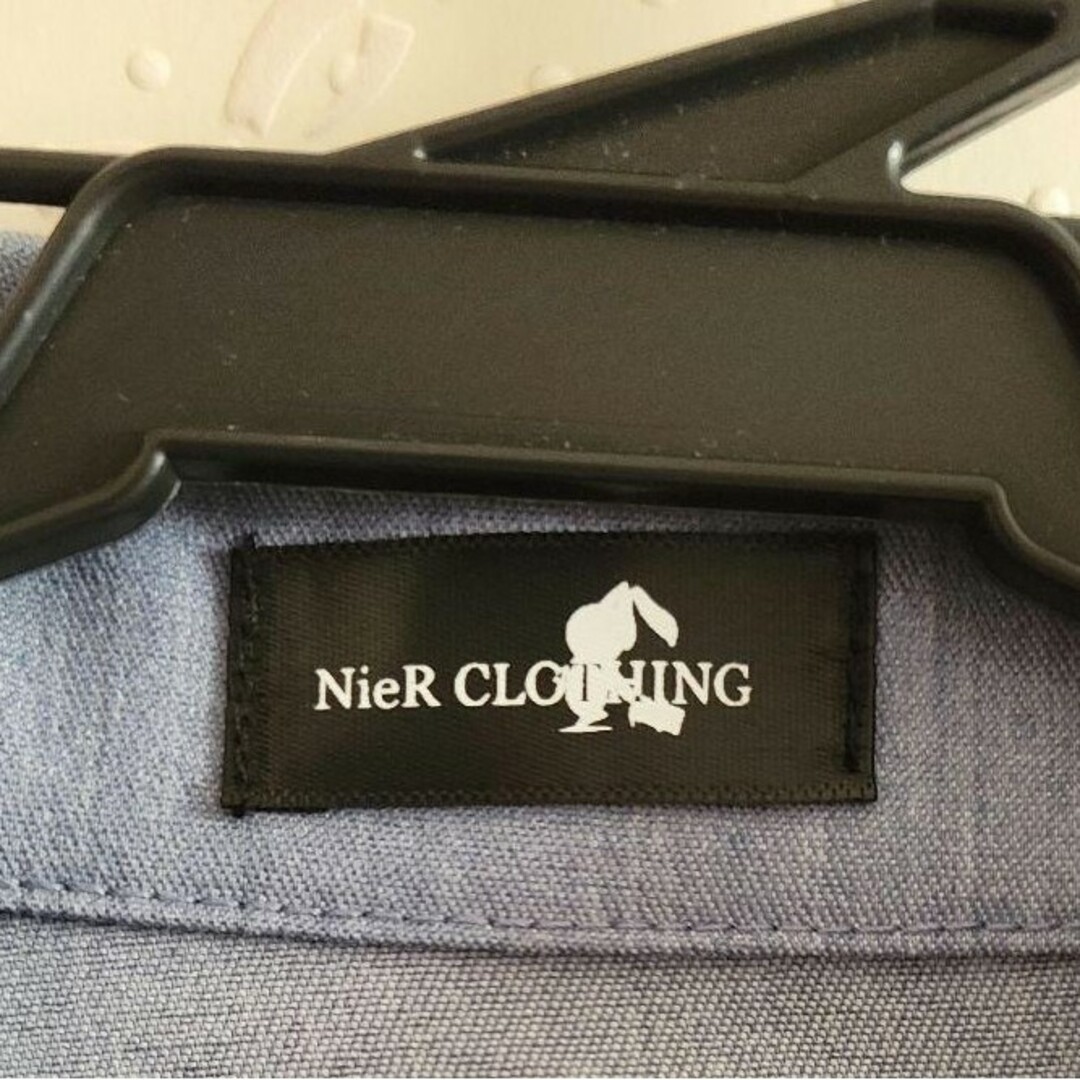 NieR Clothing(ニーアクロージング)の【NieR】ポリス風半袖シャツ レディースのトップス(シャツ/ブラウス(半袖/袖なし))の商品写真