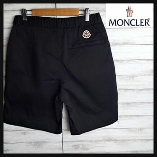 モンクレール(MONCLER)の【最高デザイン】モンクレール ショートパンツ ハーフ トリコロール ワッペンロゴ(その他)