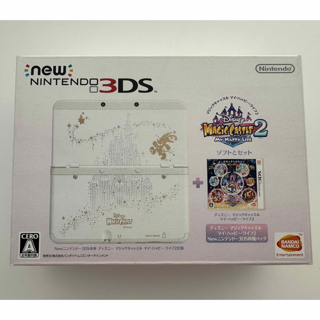 任天堂 Newニンテンドー3DS ディズニーマジックキャッスル仕様 エンタメ/ホビーのゲームソフト/ゲーム機本体(携帯用ゲーム機本体)の商品写真