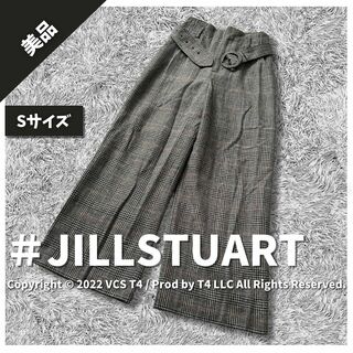 JILLSTUART - 【美品】ジルスチュアート カジュアルパンツ S チェック柄 秋冬 ✓3948
