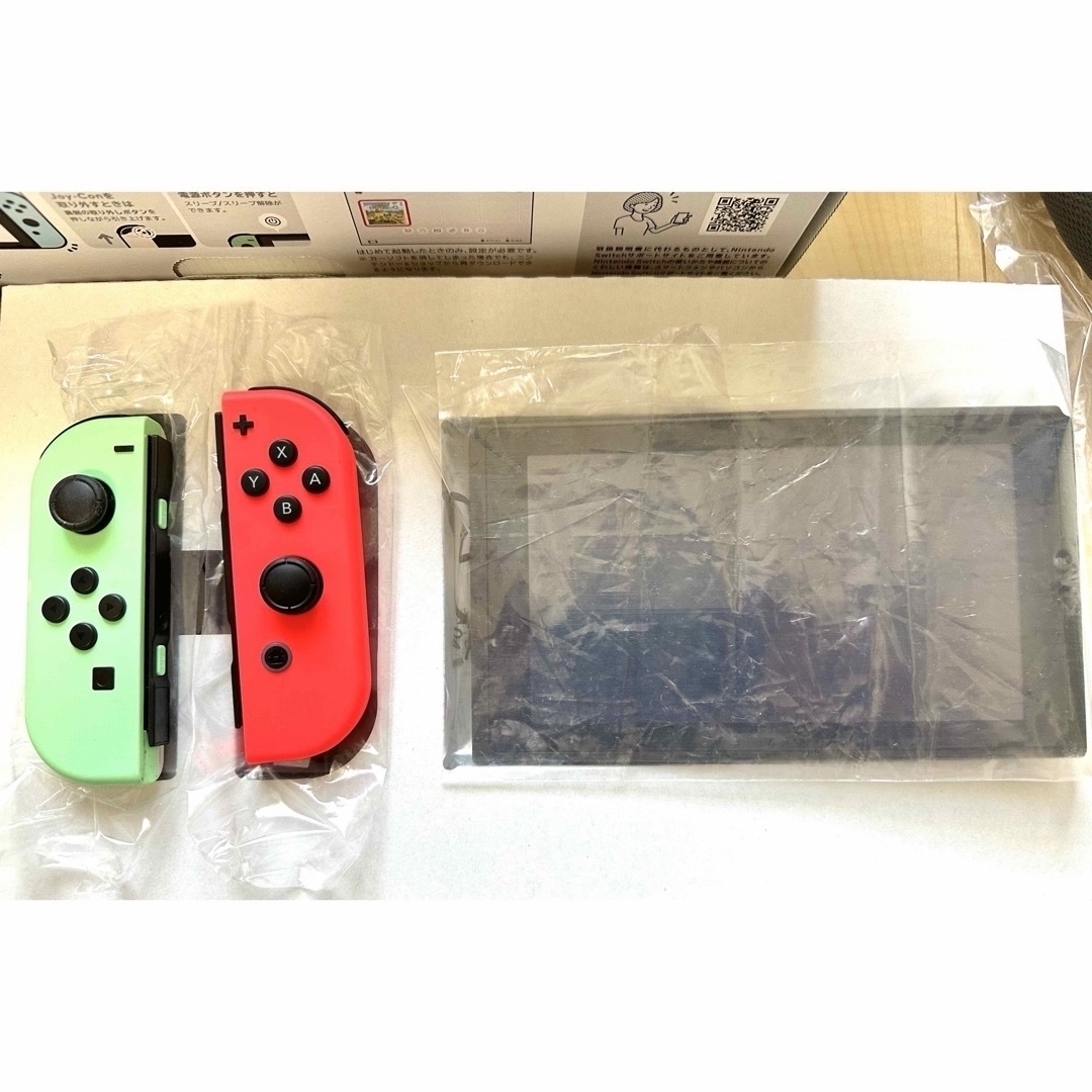 任天堂(ニンテンドウ)のNintendo Switch 本体　どうぶつの森 エンタメ/ホビーのゲームソフト/ゲーム機本体(家庭用ゲーム機本体)の商品写真