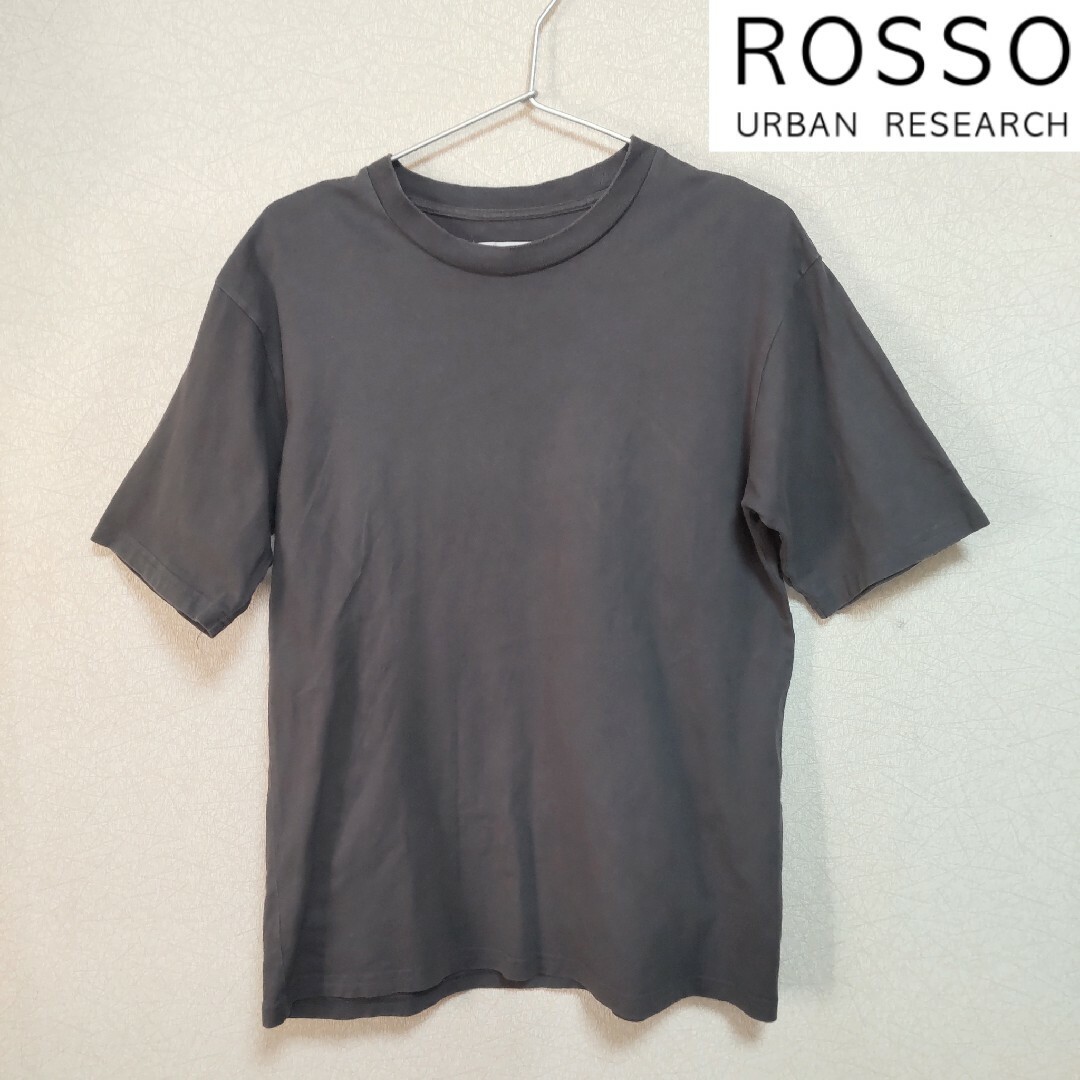 URBAN RESEARCH ROSSO(アーバンリサーチロッソ)の【アーバンリサーチ ロッソ　Tシャツ】メンズ　M サイズ　グレー 系 メンズのトップス(Tシャツ/カットソー(半袖/袖なし))の商品写真