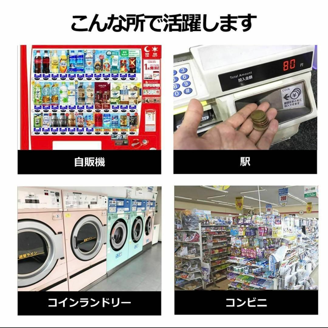 コインホルダー コインケース コイン収納 小銭財布  硬貨分類ケース メンズのファッション小物(コインケース/小銭入れ)の商品写真