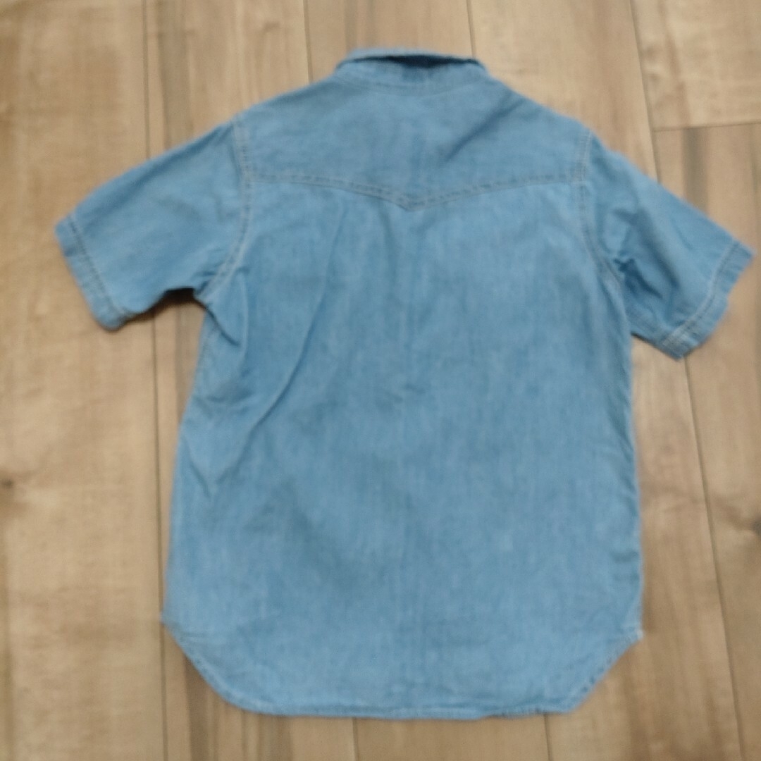 GU(ジーユー)のシャツ　130　GU キッズ/ベビー/マタニティのキッズ服男の子用(90cm~)(ブラウス)の商品写真