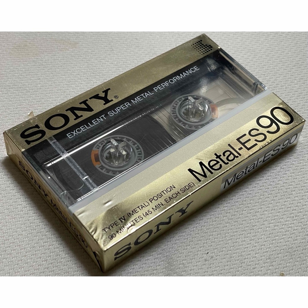 SONY(ソニー)の最終価格‼️《新品・未開封》SONYメタルテープ【METAL-ES90】② スマホ/家電/カメラのオーディオ機器(その他)の商品写真