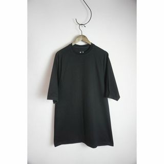 美品 15AW RICK OWENS オーバーサイズ Tシャツ 黒912N▲