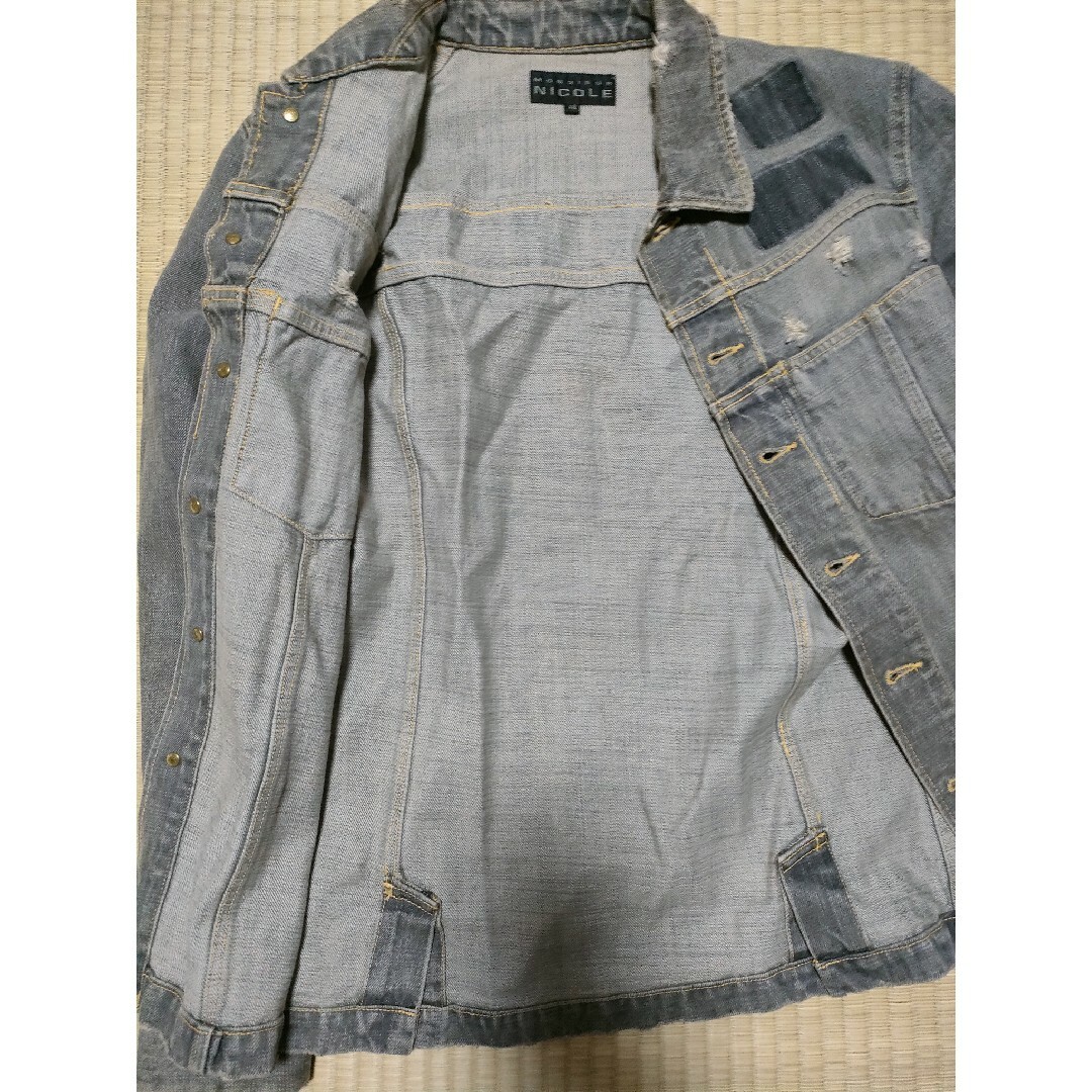 MONSIEUR NICOLE - 美品 ムッシュニコル Gジャン メンズ Mの MONSIEUR NICOLE - 美品 ムッシュニコル Gジャン メンズ Mの