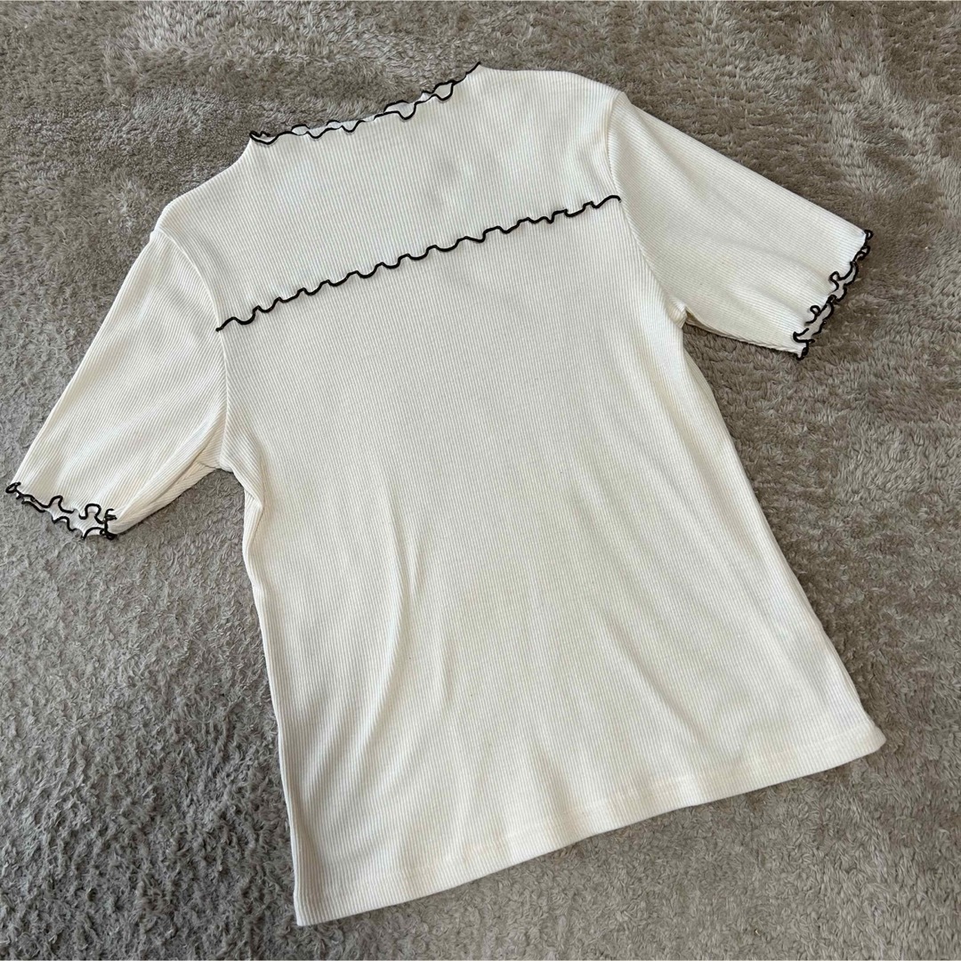 しまむら(シマムラ)の切替メローT レディースのトップス(Tシャツ(半袖/袖なし))の商品写真