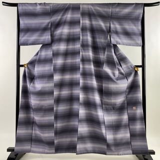 小紋 身丈162.5cm 裄丈66.5cm 正絹 美品 逸品 【中古】(着物)