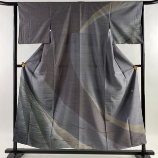 訪問着 身丈155cm 裄丈64cm 正絹 美品 逸品 【中古】(着物)