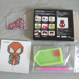 MARVEL - スパイダーマン　逆さま　吊り　キュービックペインティングDIY