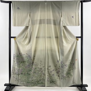 訪問着 身丈159.5cm 裄丈62.5cm 正絹 美品 名品 【中古】(着物)