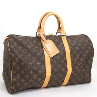 ルイヴィトン(LOUIS VUITTON)の【LOUIS VUITTON】ルイヴィトン キーポル45 ブラウン モノグラム M41428 SP1926 /tm08694tg(ボストンバッグ)