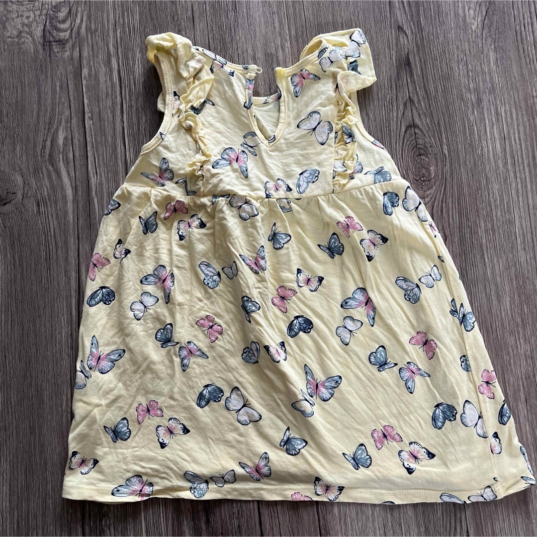 H&M(エイチアンドエム)のセット売り　ワンピース 90 キッズ/ベビー/マタニティのキッズ服女の子用(90cm~)(ワンピース)の商品写真