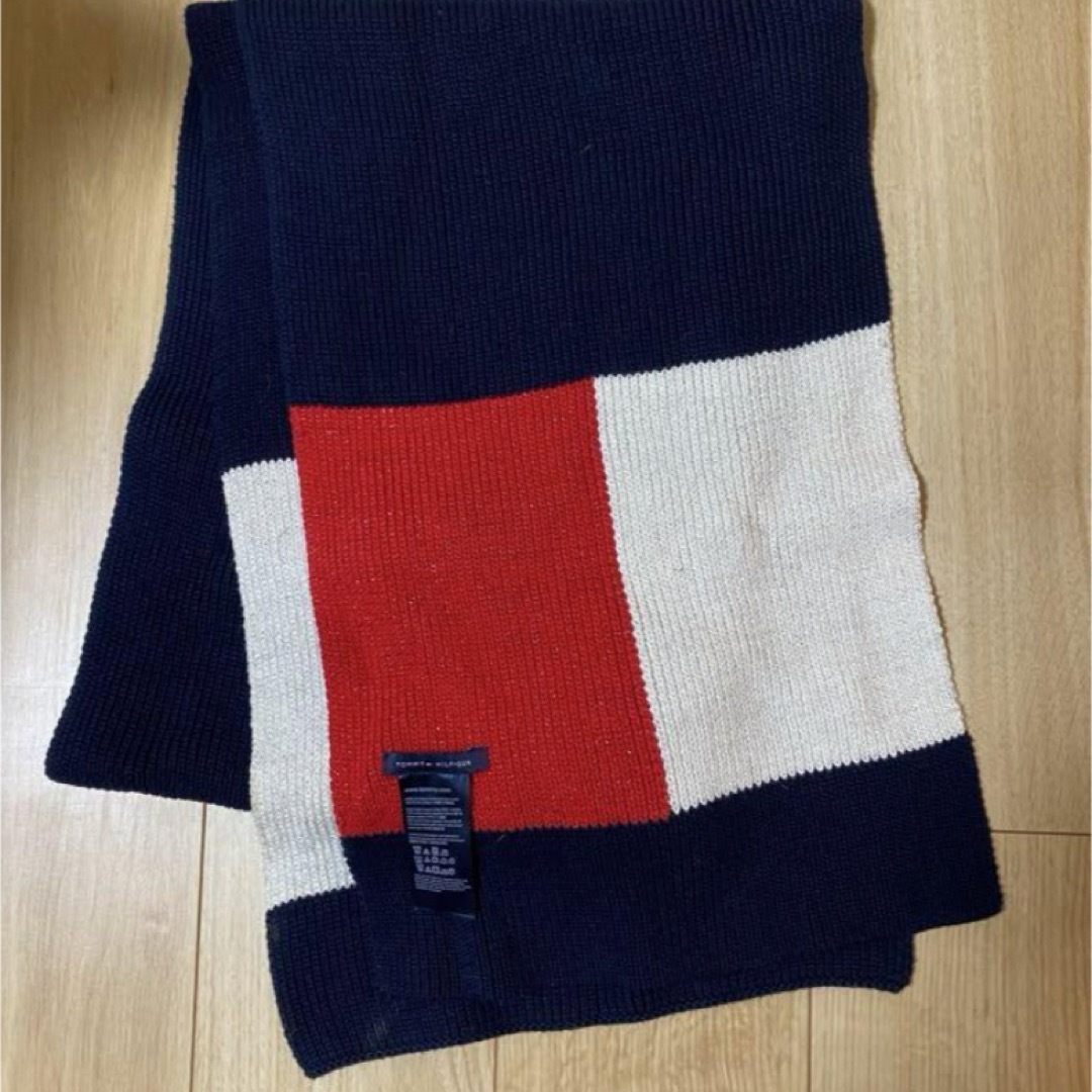 TOMMY HILFIGER(トミーヒルフィガー)の正規品 TOMMY マフラー メンズのファッション小物(マフラー)の商品写真