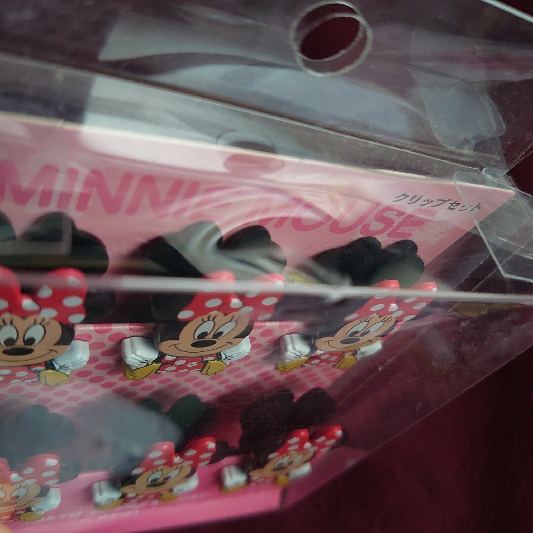 Disney(ディズニー)の東京ディズニーリゾート限定 ミニーマウス クリップセット 6個 エンタメ/ホビーのおもちゃ/ぬいぐるみ(キャラクターグッズ)の商品写真