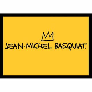 FBQ011-バスキア Basquiat フレーム付 A4サイズ マット無 模写(フォトフレーム)