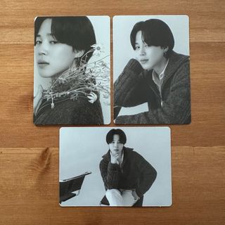 BTS POPUP MONOCHROME ミニフォト コンプリート ジミン 3種