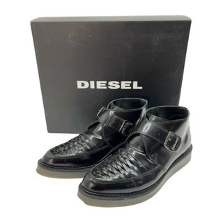 ディーゼル(DIESEL)の◆◆DIESEL ディーゼル シューズ レザー モンクストラップ 25.5㎝　US7.5 Y01405 P0833 T8013 ブラック(その他)