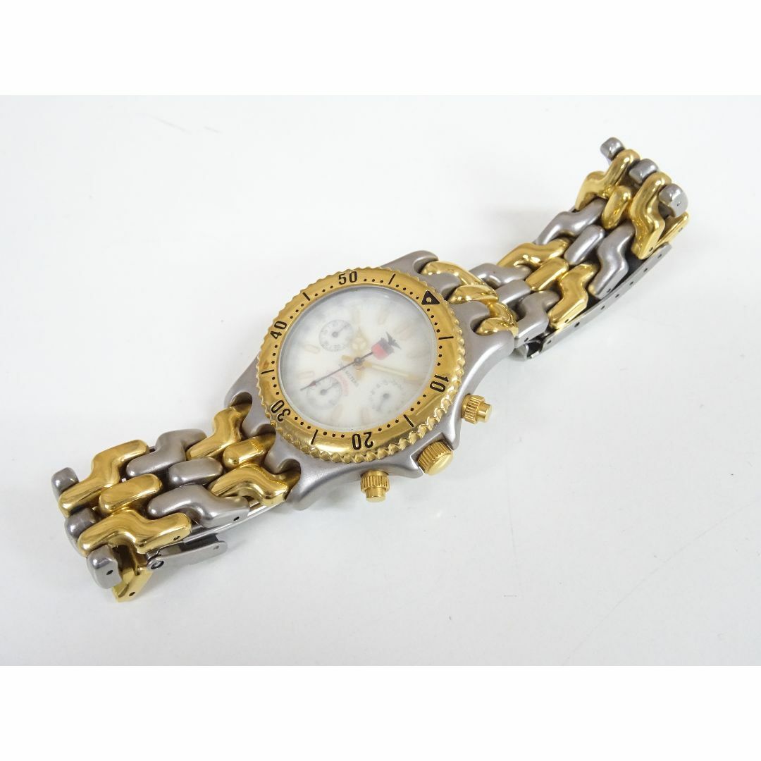 ELGIN(エルジン)のM岡057 / ELGIN エルジン 腕時計 クォーツ クロノグラフ メンズの時計(腕時計(アナログ))の商品写真