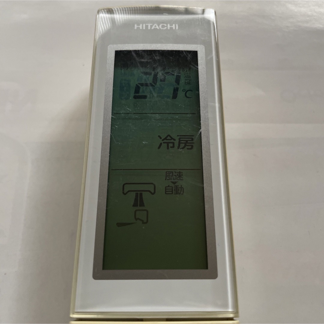 日立(ヒタチ)のHITACHI リモコン　RAR-5T8 動作良好　◇送料無料 スマホ/家電/カメラの冷暖房/空調(その他)の商品写真