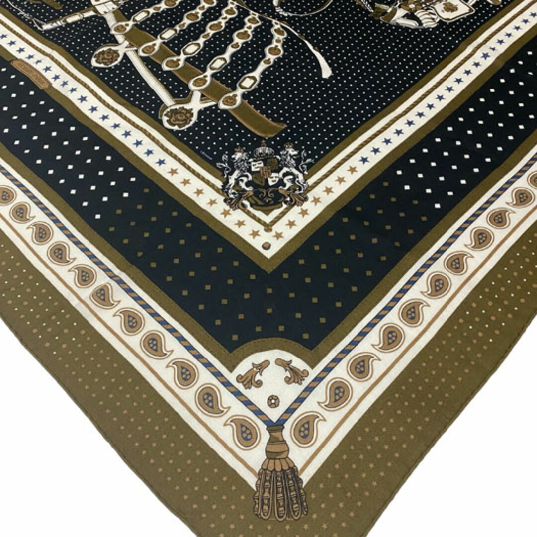 HERMES - エルメス カレジェアン 140 宮廷の馬具 カシミヤ HERMES - エルメス カレジェアン 140 宮廷の馬具 カシミヤ