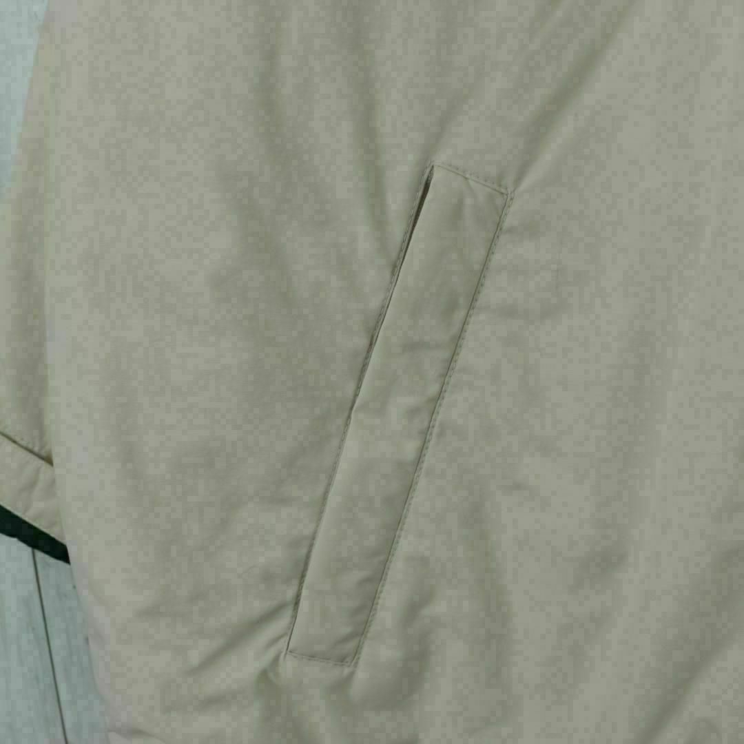 adidas(アディダス)の【希少】アディダス ナイロンジャケット ベージュ 刺繍ロゴ 入手困難 XL メンズのジャケット/アウター(ナイロンジャケット)の商品写真