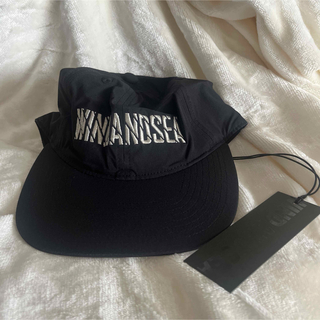ウィンダンシー 新品 ロゴ刺繍 ミリタリー キャップ CAP 帽子 ブラック
