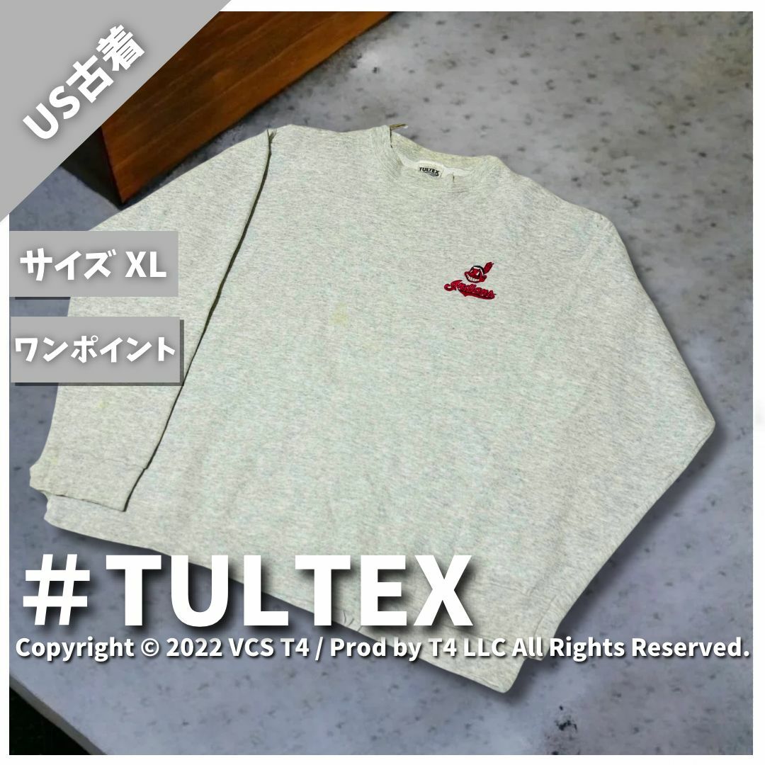 【US古着】タルテックス インディアンス XL ミドル 裏起毛 ✓3915 メンズのトップス(スウェット)の商品写真