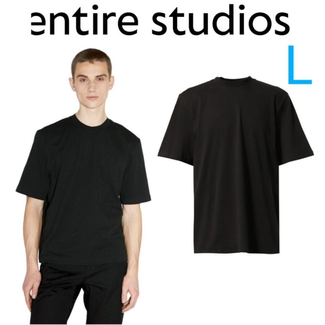 【新品】ENTIRE STUDIOS DART Tシャツ SOOT L メンズのトップス(Tシャツ/カットソー(半袖/袖なし))の商品写真