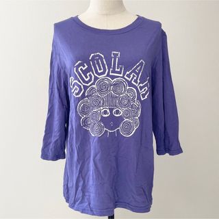 スカラー(ScoLar)の１回着　スカラー　スカラ子ちゃん　七分袖　カットソー(Tシャツ(長袖/七分))