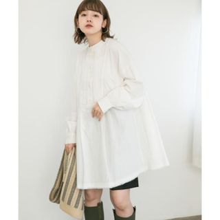 URBAN RESEARCH KBF フロントタックカットオフミニドレス ワンピ