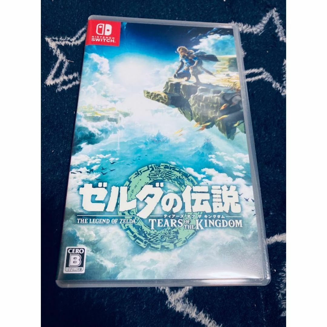 任天堂(ニンテンドウ)のゼルダの伝説　ティアーズ オブ ザキングダム Switch エンタメ/ホビーのゲームソフト/ゲーム機本体(家庭用ゲームソフト)の商品写真