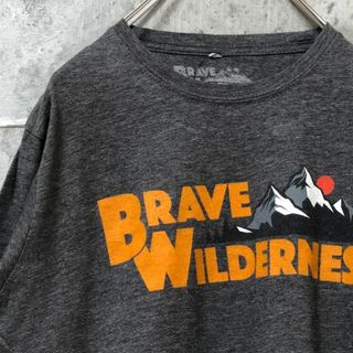 BRAVE WILDERNESS 山脈 太陽 Tシャツ(Tシャツ/カットソー(半袖/袖なし))