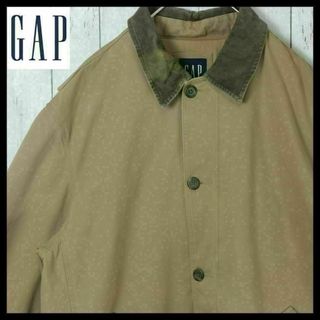 GAP - 【希少】オールドギャップ コート コーデュロイ 90s 一点物 2XL ベージュ