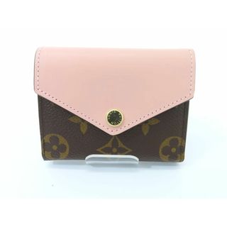 ルイヴィトン(LOUIS VUITTON)のルイ・ヴィトン M62933 モノグラム/ローズバレリーヌ ポルトフォイユ・ゾエ 三つ折り財布【池袋店】 【中古】(財布)