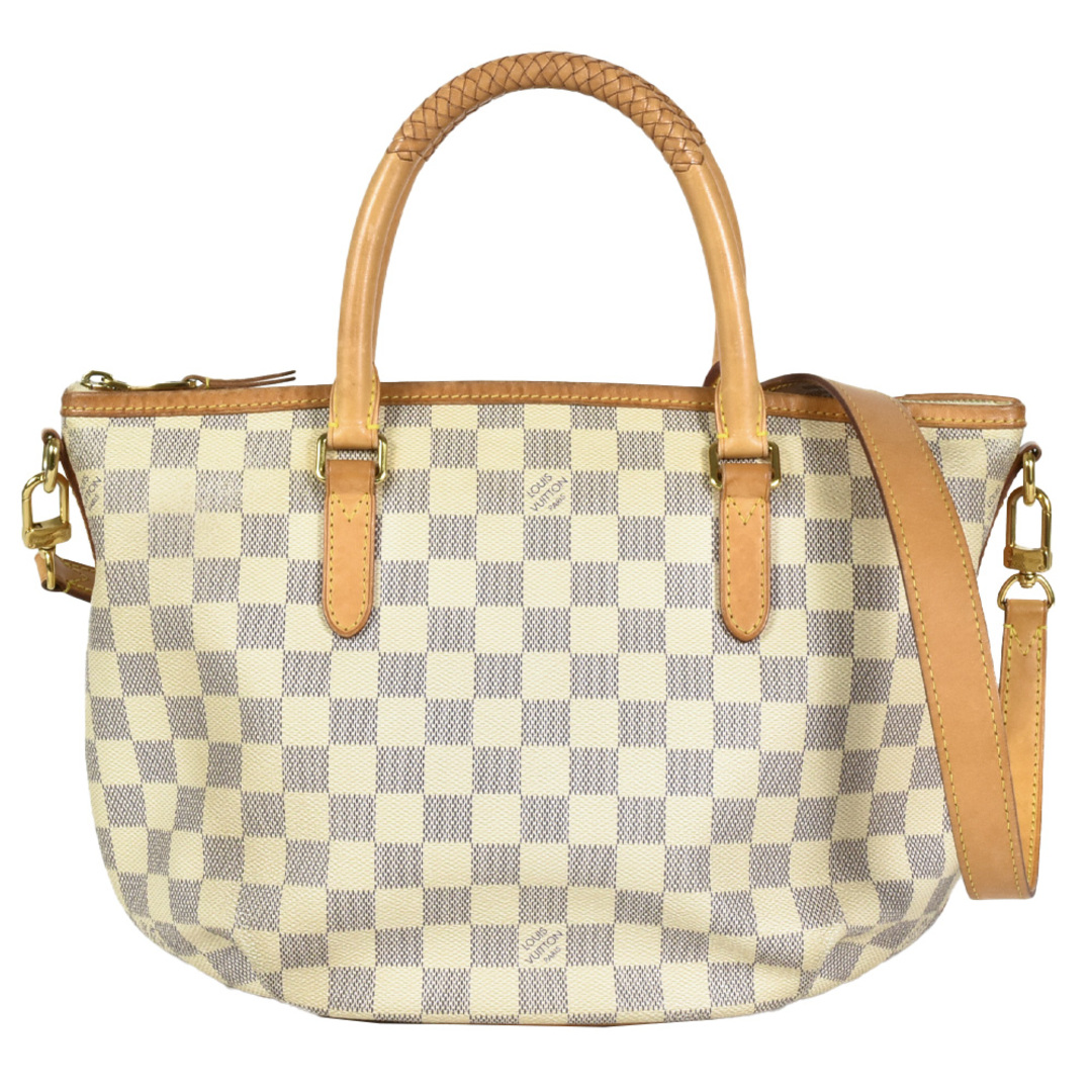 LOUIS VUITTON(ルイヴィトン)のルイヴィトン LOUIS VUITTON リヴィエラPM ハンドバッグ 2WAY ダミエ アズール N48250 ホワイト FL2144【中古】 レディースのバッグ(ハンドバッグ)の商品写真