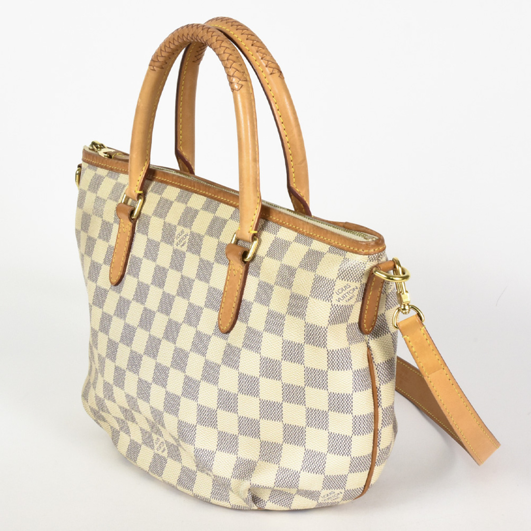 LOUIS VUITTON(ルイヴィトン)のルイヴィトン LOUIS VUITTON リヴィエラPM ハンドバッグ 2WAY ダミエ アズール N48250 ホワイト FL2144【中古】 レディースのバッグ(ハンドバッグ)の商品写真